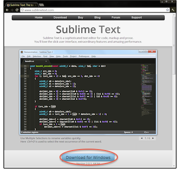 Если в конечном итоге вы пишете много программ с использованием Sublime Text, я призываю вас купить лицензию